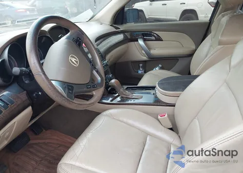 2012 Acura Mdx Technology Package z USA, uszkodzony, nr VIN 2HNYD2H31CH514791